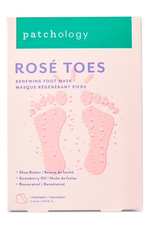 Rosé Toes Foot Mask