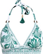 La Blanca Botanical Bikini Top