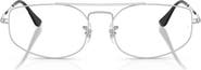 Ray-Ban 58mm Irregular Optical Glasses