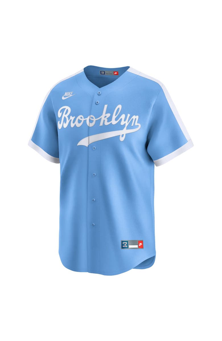 Nike Men's Nike Jackie Robinson Royal Brooklyn Dodgers Throwback Cooperstown Collection Limited Jersey, Alternate, color, 
