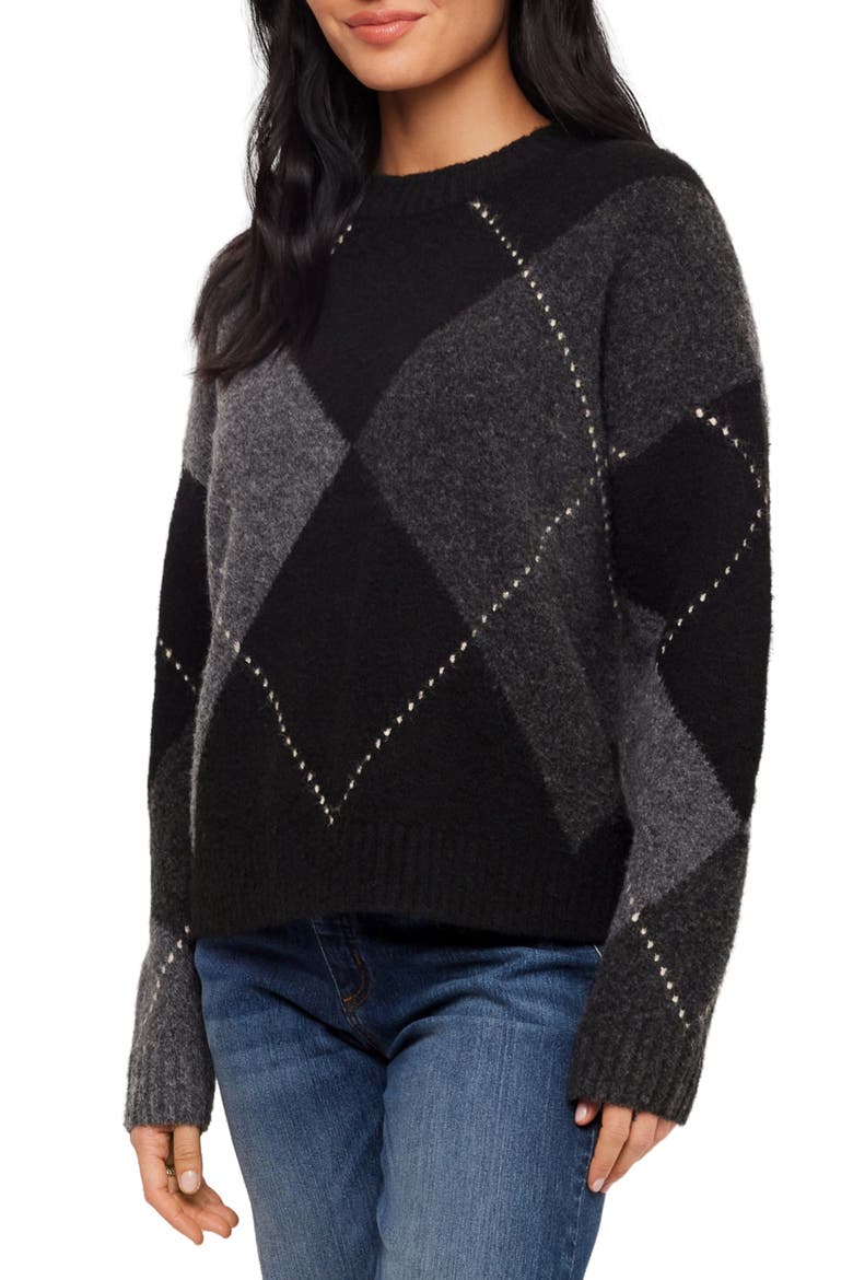 Argyle Sweater, Alternate, color, MULTI COLOR