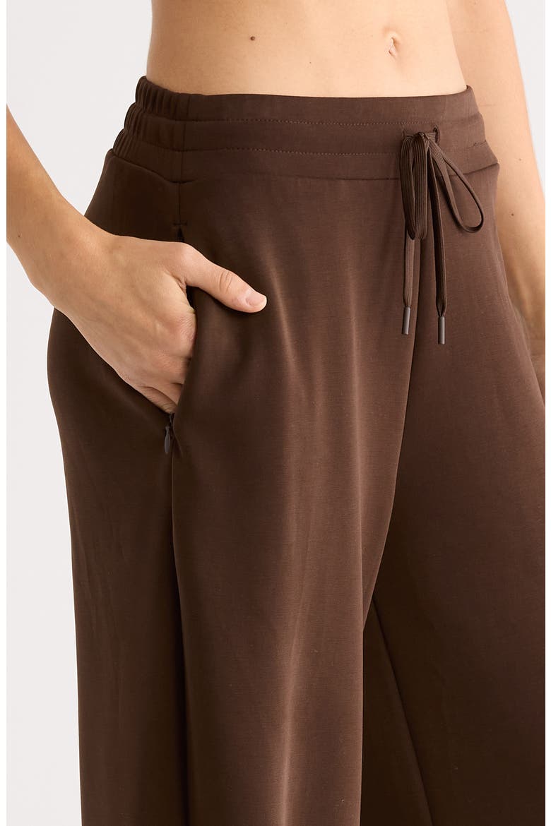Soft Luxe Wide Leg Pants, Alternate, color, BROWN MOLE'