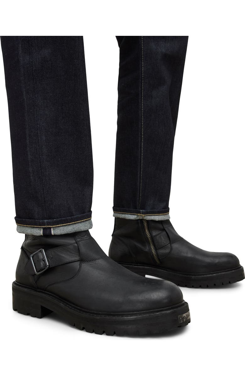 AllSaints Hopper Moto Boot, Alternate, color,