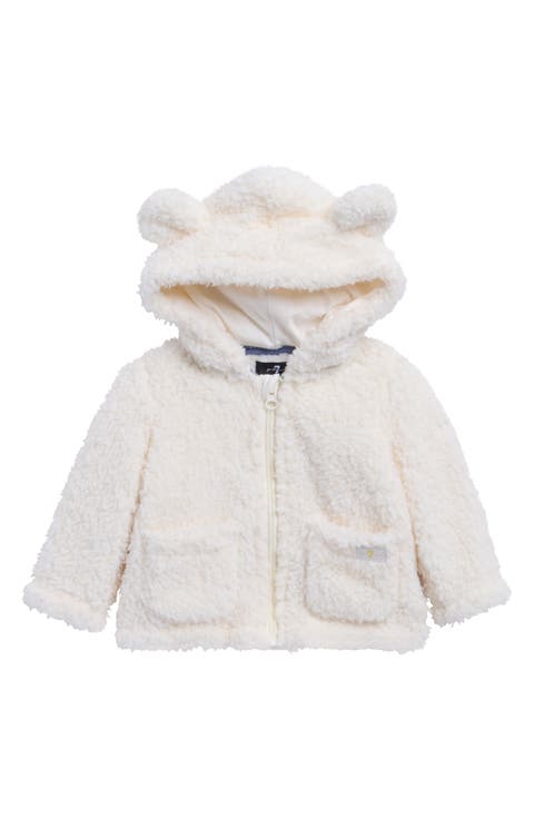 Faux Shearling Bear Jacket