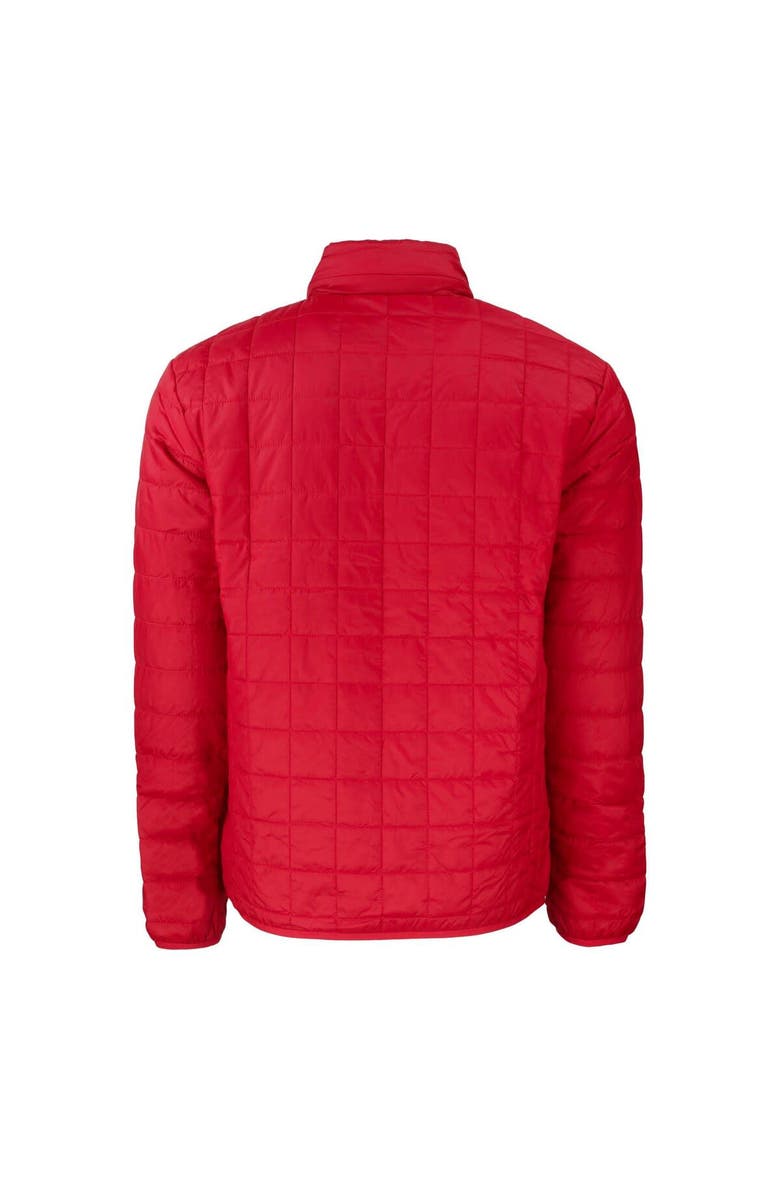 Cutter & Buck Men's Cutter & Buck Red Birmingham Barons Rainier PrimaLoft Eco Insulated Full-Zip Puffer Jacket, Alternate, color, 