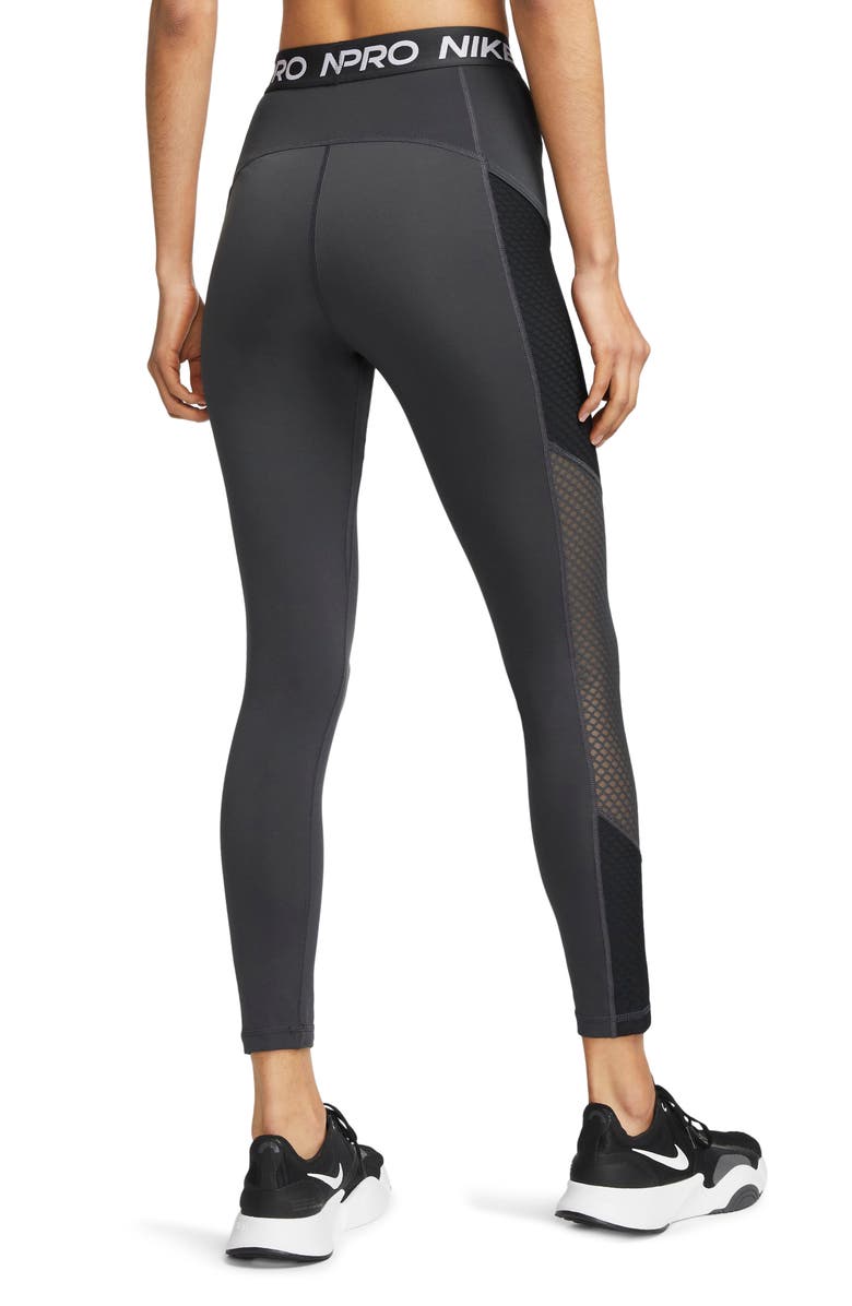 Nike Dri-FIT Pro High Waist Pocket 7/8 Leggings, Alternate, color, 