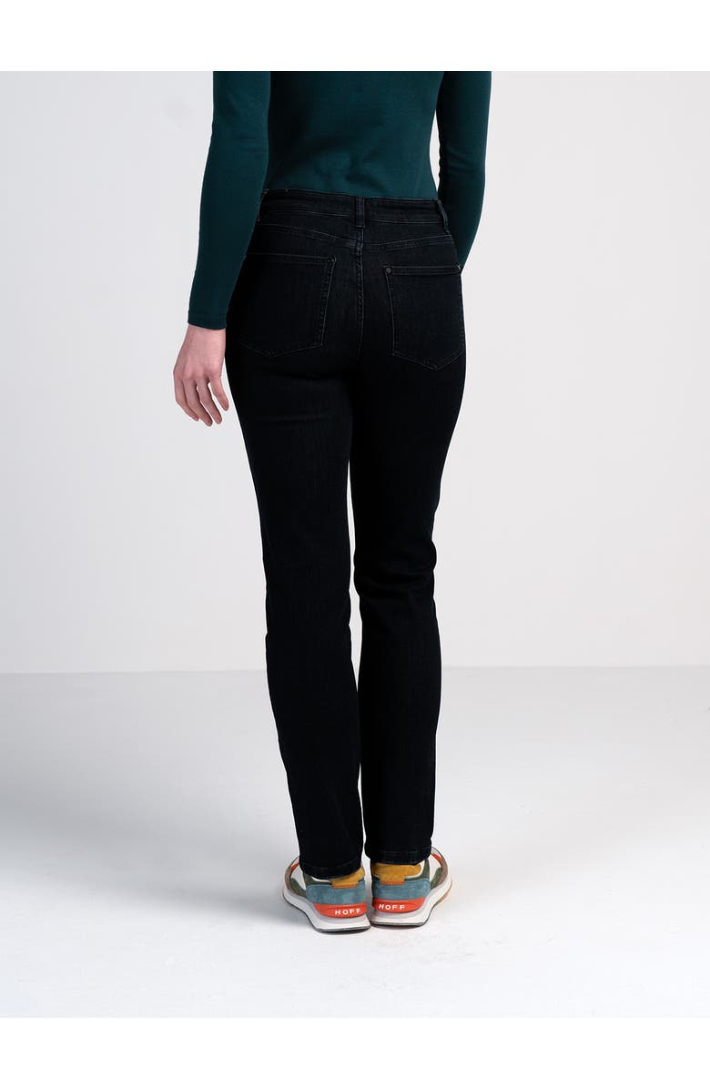 81040430 Darla Comfort Straight Leg Jeans, Alternate, color, Black
