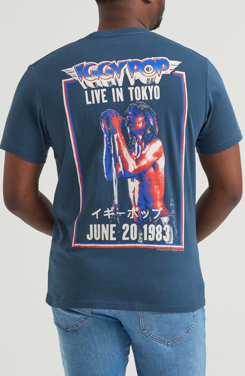 Lee Iggy Pop Graphic T-Shirt, Alternate, color, Midnight Navy