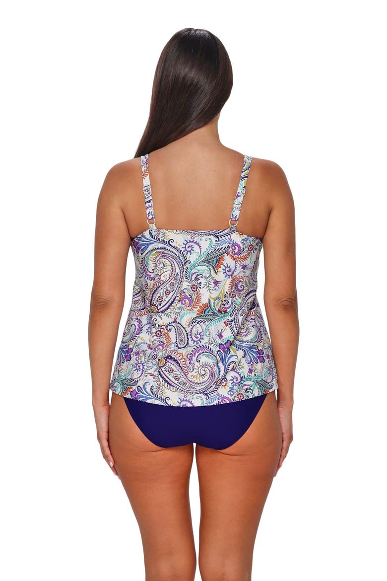 Jenna Tankini Swimsuit Top, Alternate, color, TIDE POOL TWIST