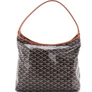 Pre-Owned Goyard Boheme Hobo Coated Canvas