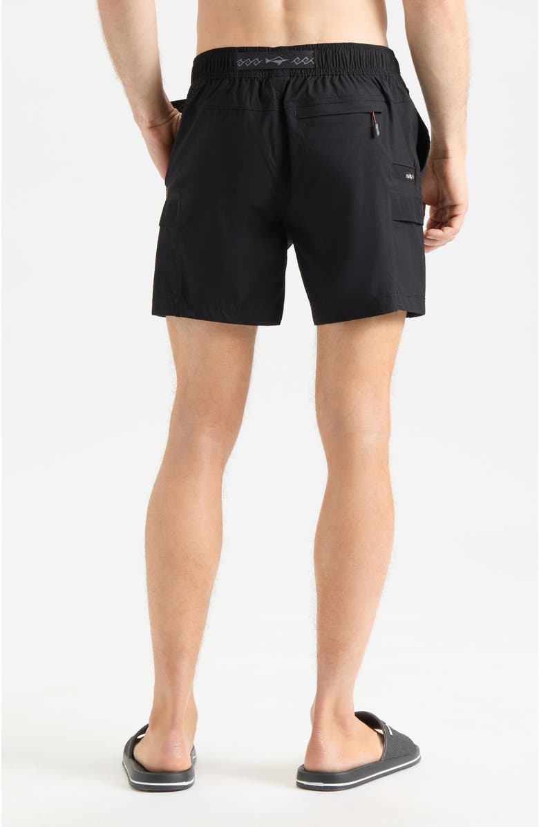 Salt Life Indicator Fishing Shorts, Alternate, color, Black