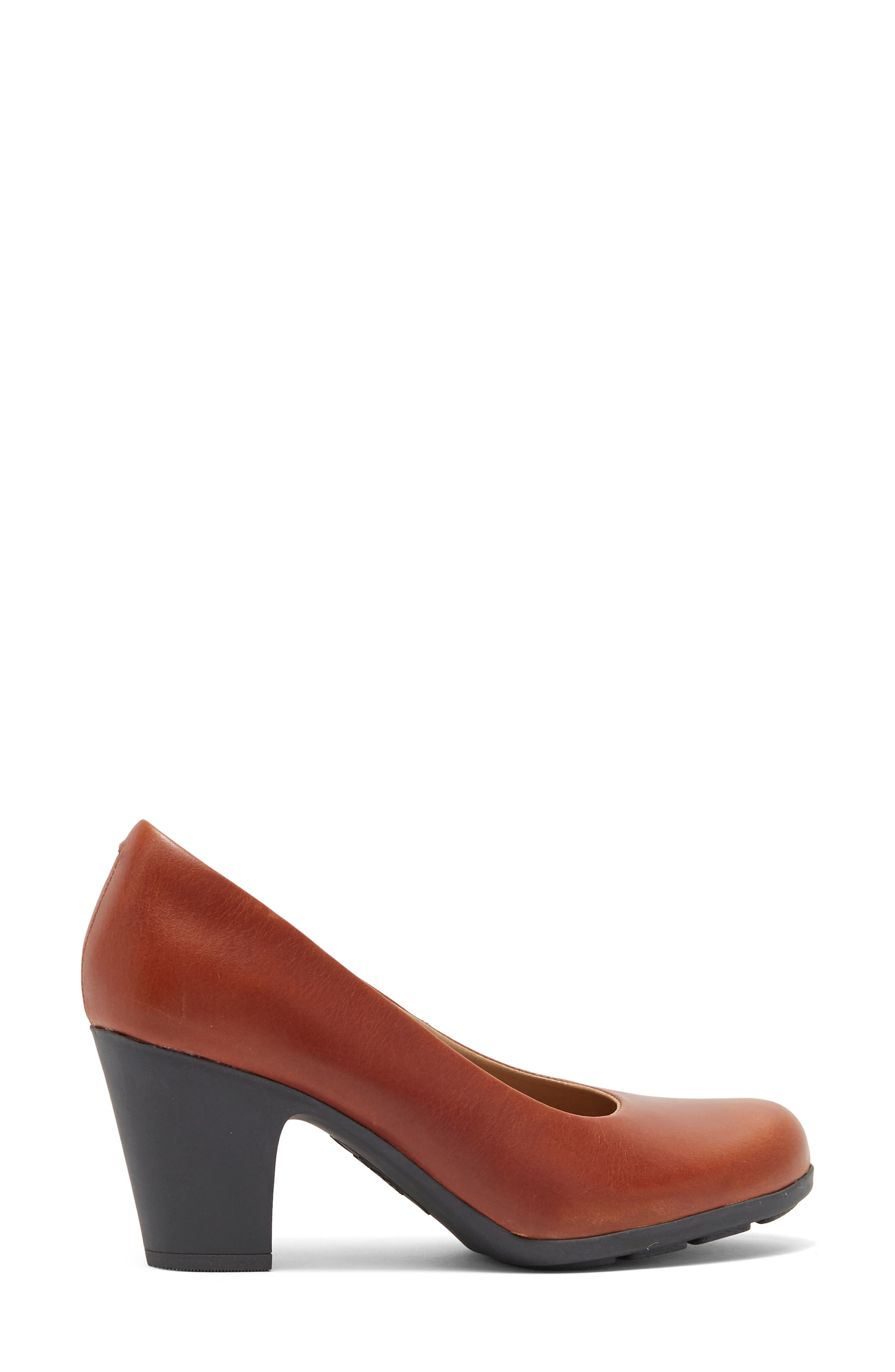 Söfft Nasia Leather Pump, Alternate, color, Cork