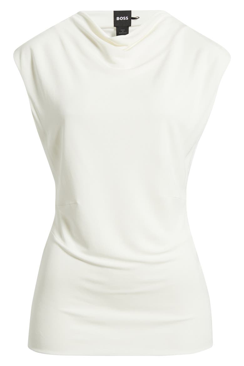 Elamma Cap Sleeve Top, Alternate, color, OPEN WHT