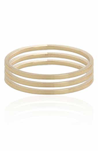 Set of 3 Smooth Bangle Bracelets