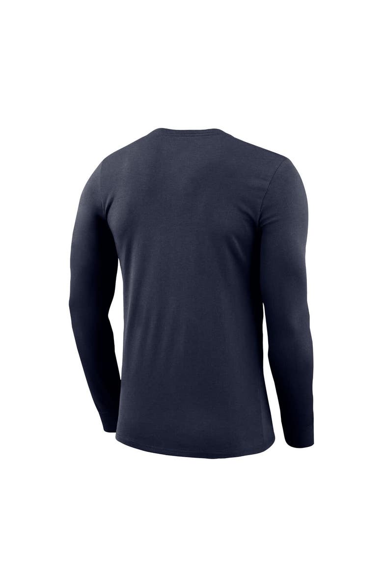 Nike Men's Nike  Navy UConn Huskies Basketball Shootaround Long Sleeve T-Shirt, Alternate, color, 