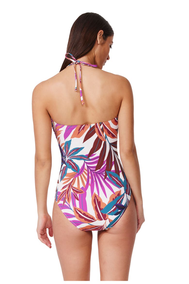 Plantopia Bandeau One Piece, Alternate, color, Multi