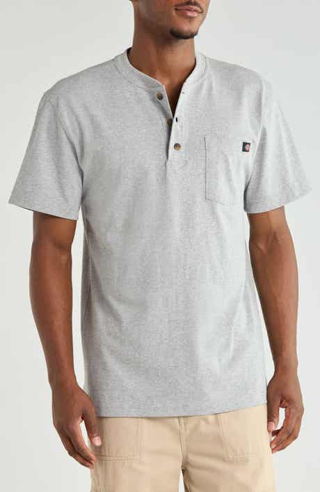 Relaxed Fit Heavyweight Henley T-Shirt
