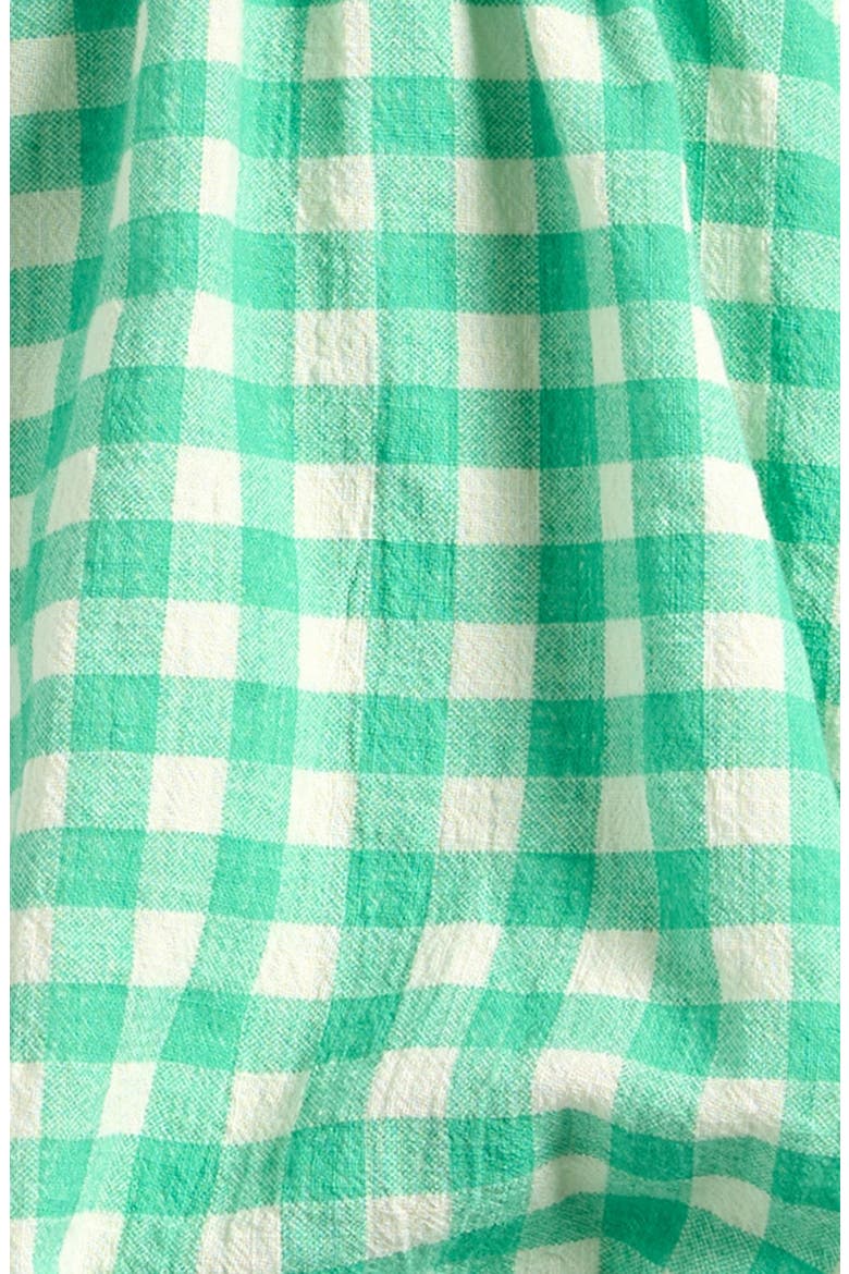 Pixel Sugar Beet Organic Cotton Woven Top, Alternate, color, GREEN