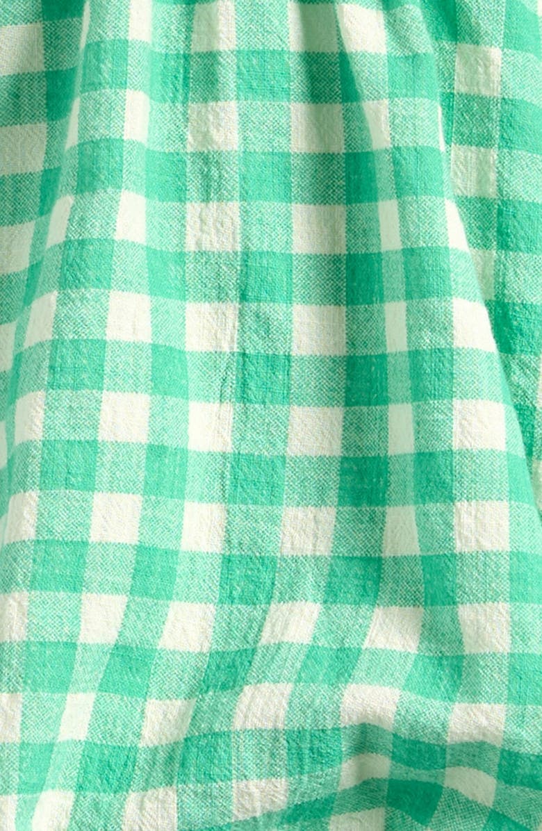 Bobo Choses Pixel Sugar Beet Organic Cotton Woven Top, Alternate, color, Green