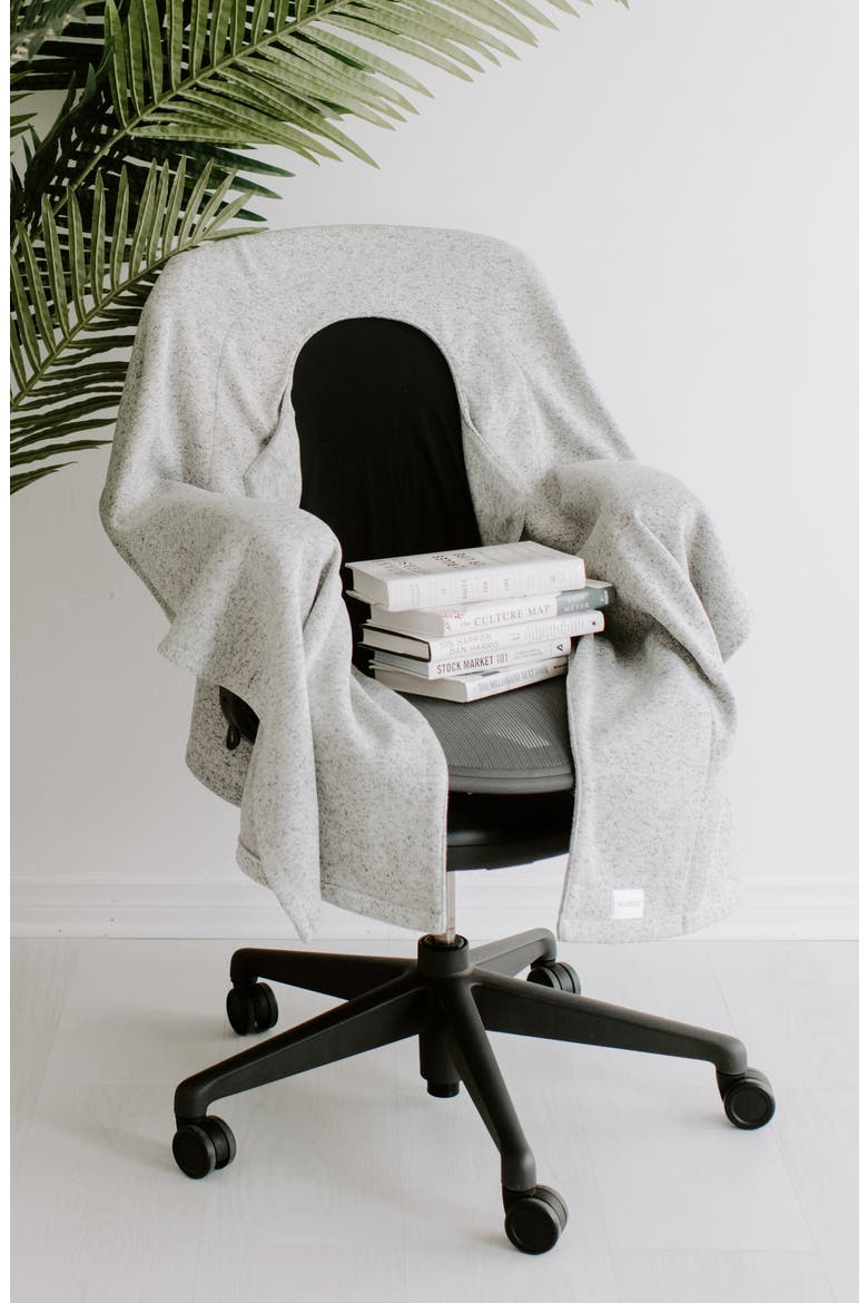 Desk Chair Wrap, Alternate, color, Gray