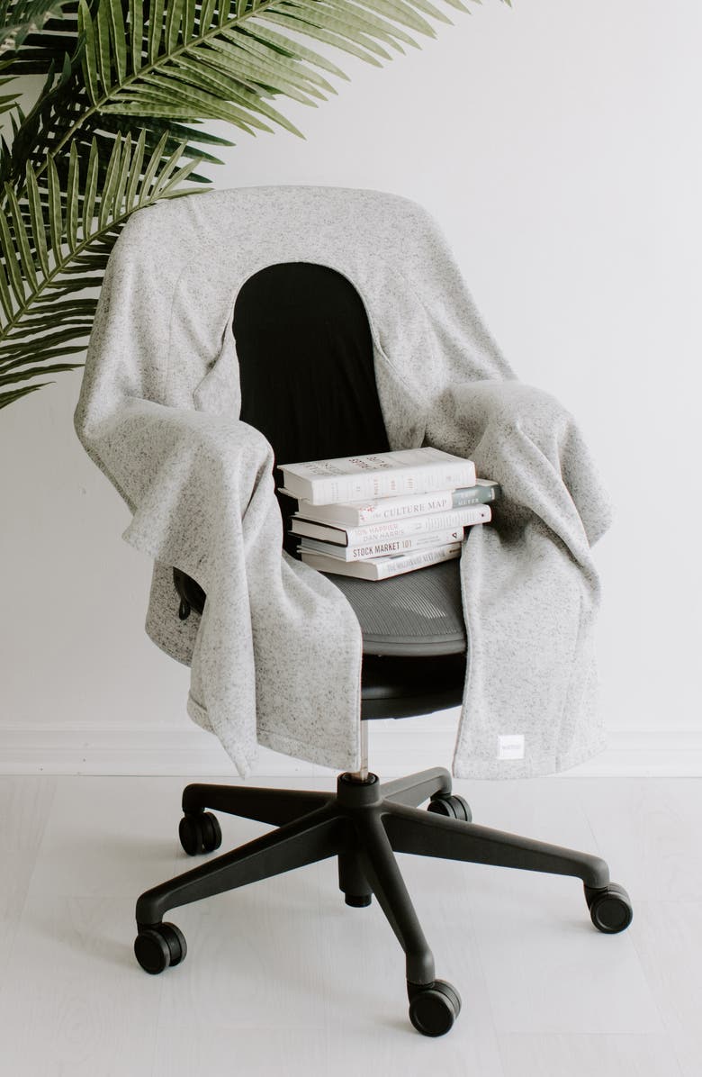 Uncommon Goods Desk Chair Wrap, Alternate, color, Gray