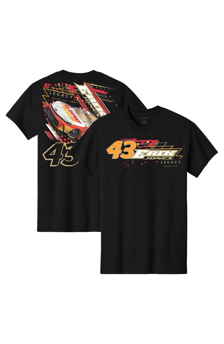LEGACY Motor Club Team Collection Men's LEGACY Motor Club Team Collection Black Erik Jones Family Dollar Car T-Shirt, Alternate, color, Black