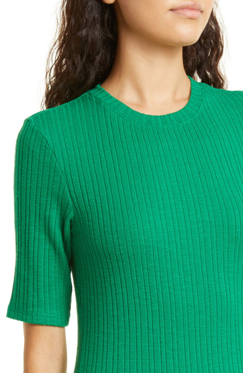 Vince Variegated Rib Mohair & Alpaca Blend Sweater, Alternate, color, 
