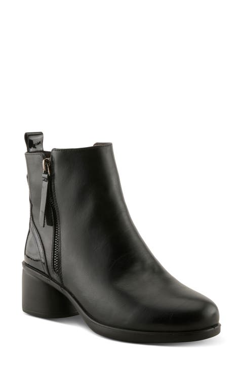 Carawey Block Heel Bootie