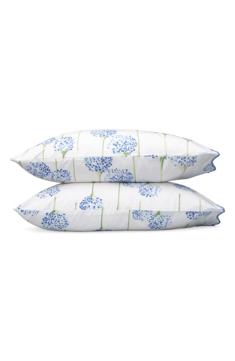 Matouk Set of 2 Pillowcases, Main, color, Azure