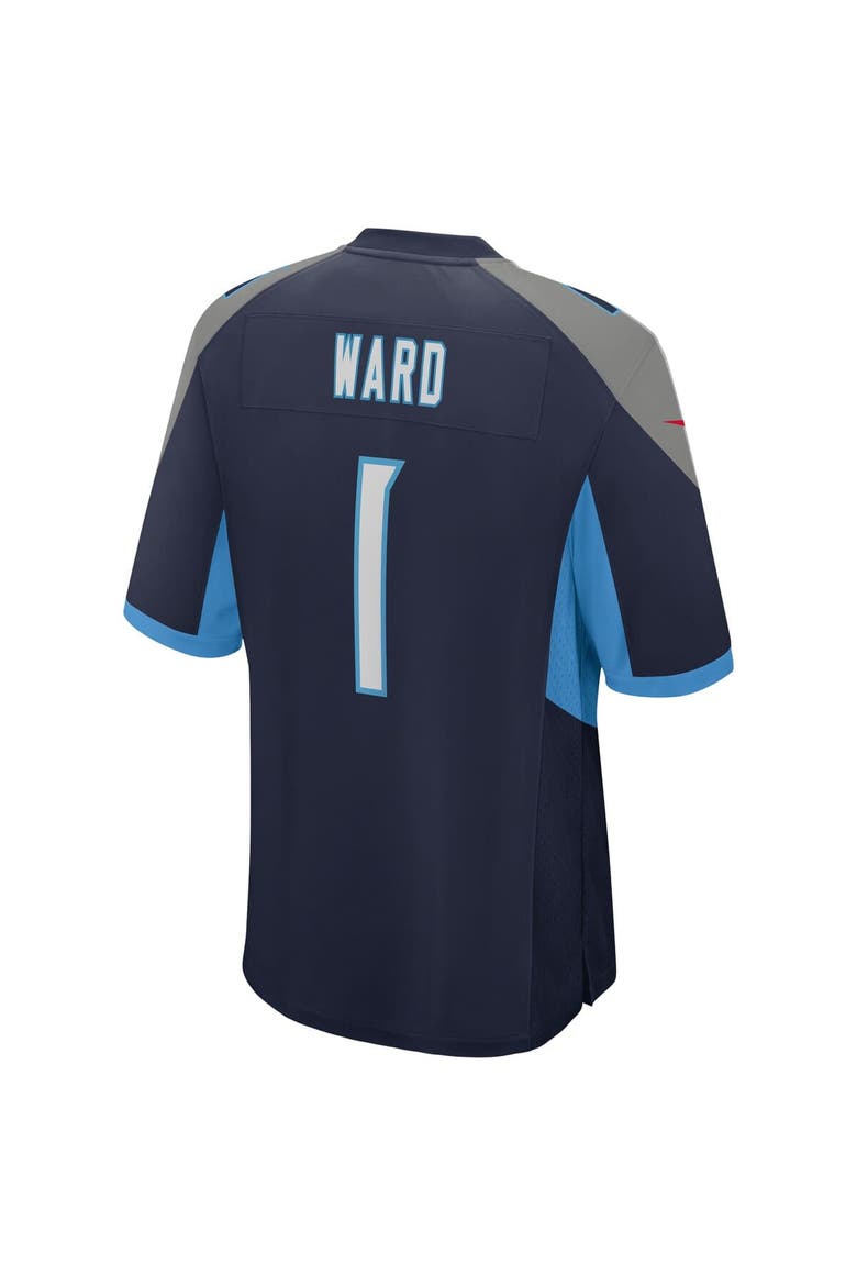 Men's Nike Cameron Ward Navy Tennessee Titans 2025 NFL Draft First Round Pick  Alternate Game Jersey, Alternate, color, Navy