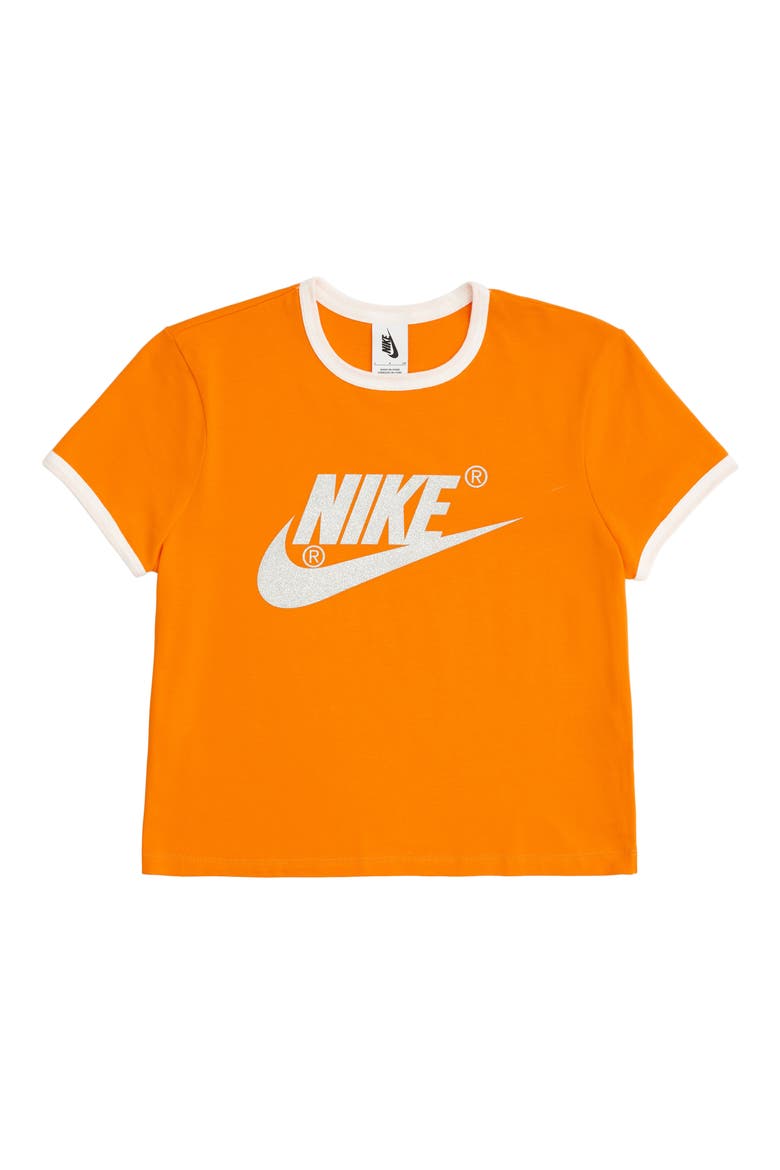 x Olivia Kim NRG Futura Logo Tee, Alternate, color, BRIGHT CERAMIC