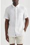selected Linen White Cap