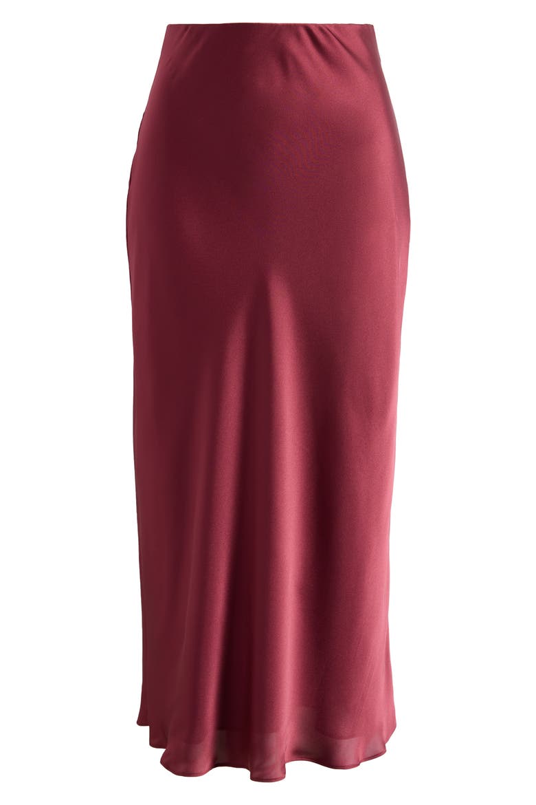 The Favorite Skirt, Alternate, color, VINO