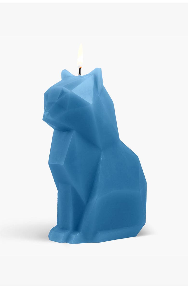 54Celsius PyroPet Kisa Cat Candle, Main, color, Blue