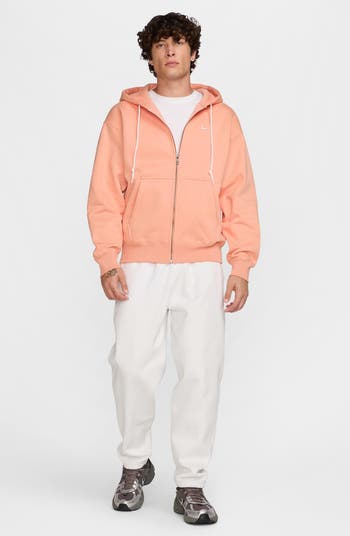 Nike Solo Swoosh Zip Hoodie | Nordstrom