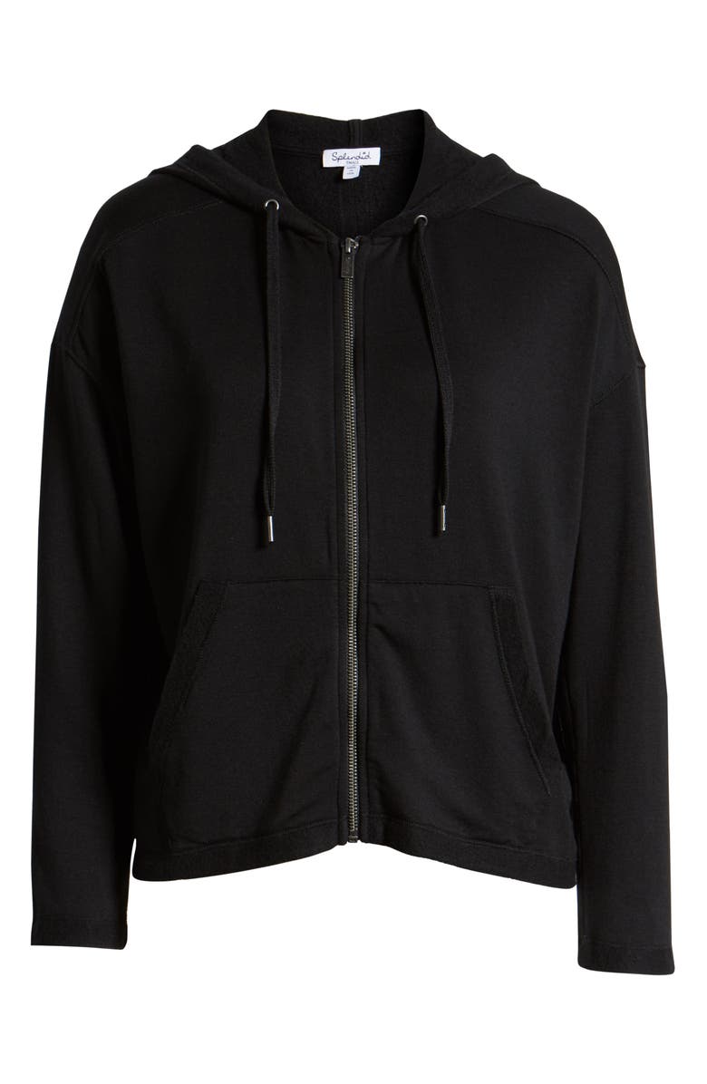 Splendid French Terry Zip Hoodie, Alternate, color, 