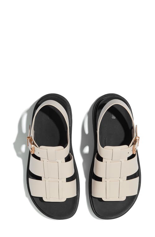 Fitflop Womens Gen-ff Leather Fisherman Sandals In Paris Beige