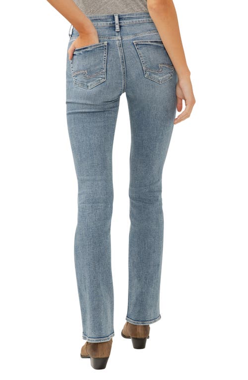 SILVER JEANS CO. SILVER JEANS CO. SUKI CURVY MID RISE SLIM BOOTCUT JEANS