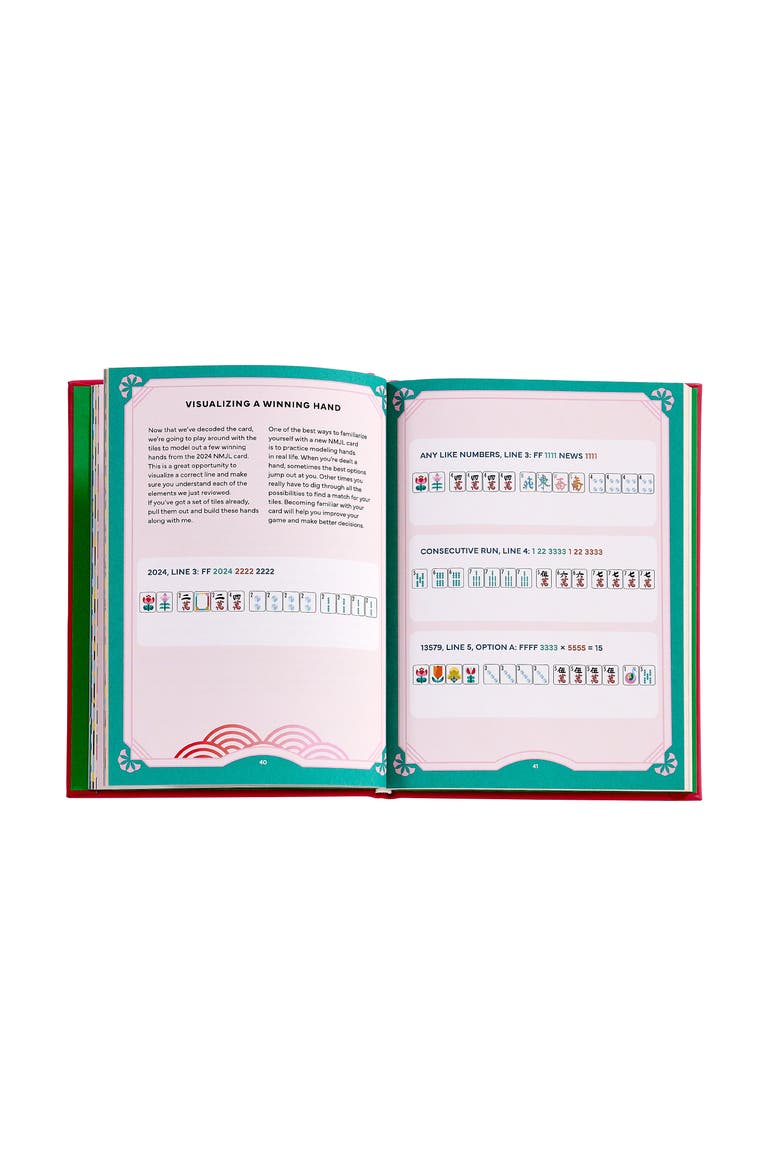 Play Mahjong! An All-Levels Guide to American Mahjong Leather Edition, Alternate, color, Robin's Egg Blue