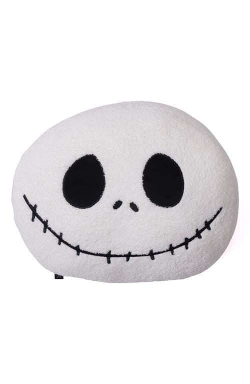 Barefoot Dreams X Disney Jack Skellington Cozychic® Accent Pillow In White