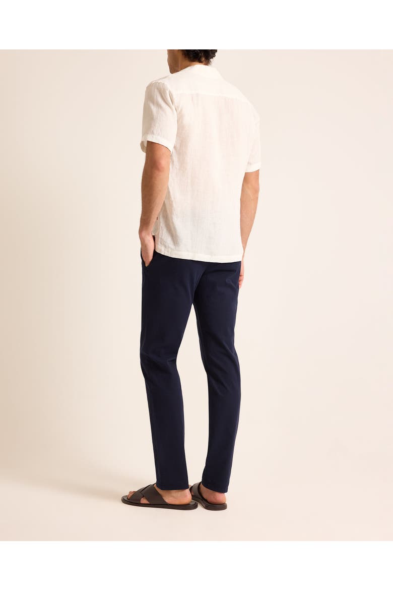 Fallon Stretch-Cotton Tailored Fit Stretch-Cotton Chinos, Alternate, color, DARK NAVY