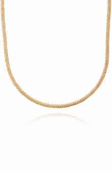 Vince Camuto Textured Curb Chain Necklace