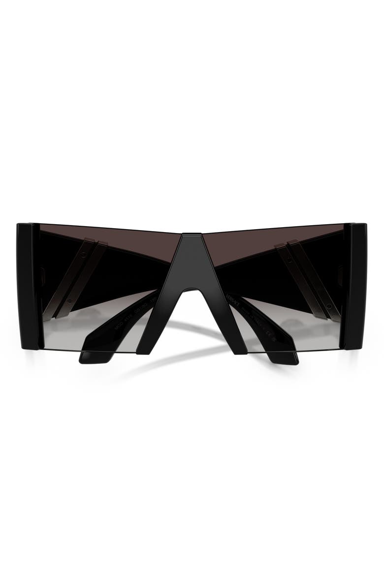 Versace 137mm Square Sunglasses, Alternate, color, Black / Grey Gradient