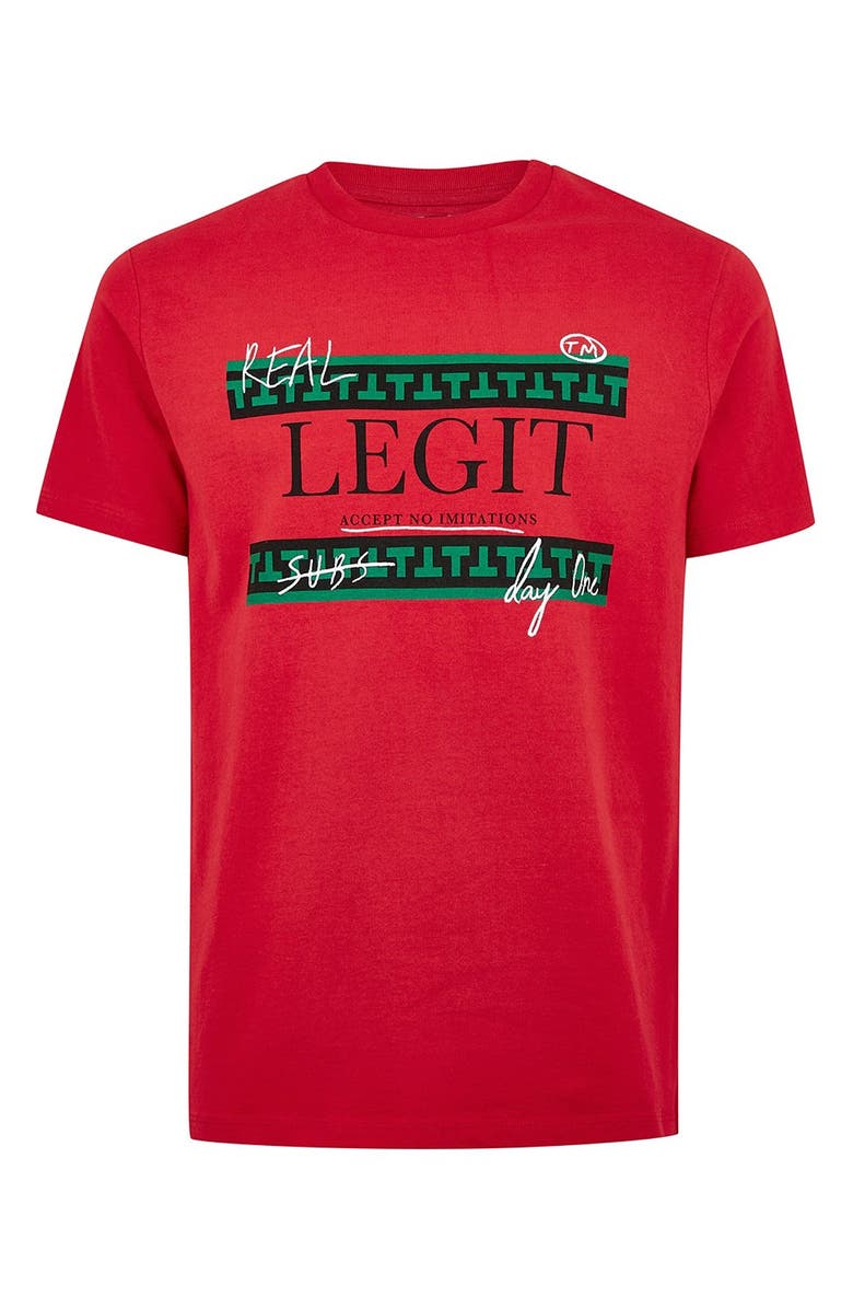 Topman Legit Graphic T-Shirt, Alternate, color,