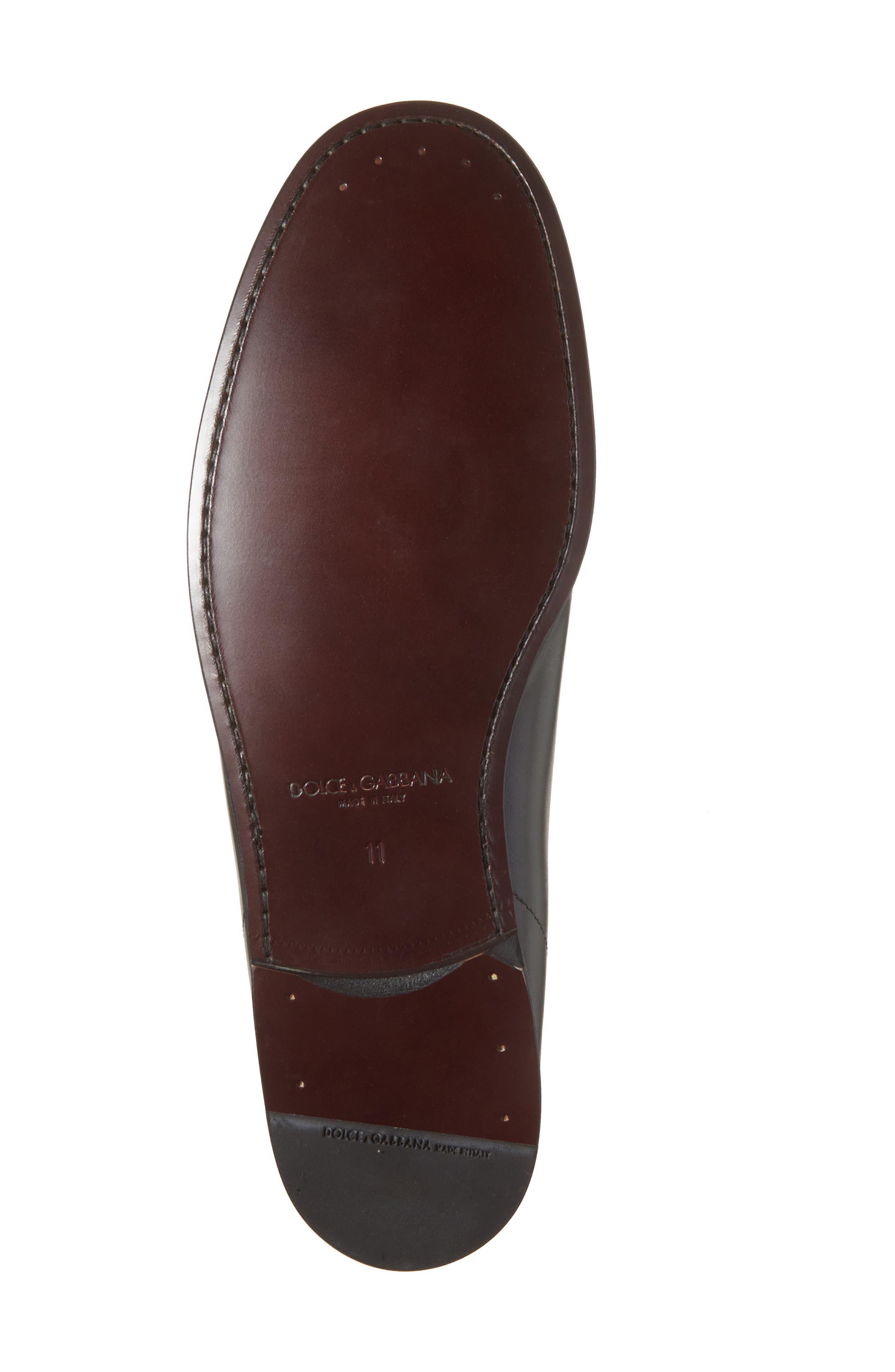 Dolce&Gabbana Incrociato Loafer, Alternate, color, 80999 Nero