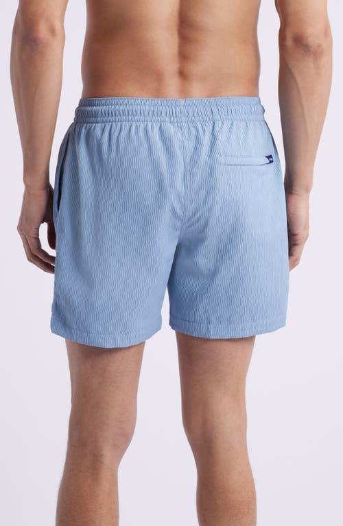 Chubbies Misty Breezes 5.5-inch Swim Trunks In Dusty Blue