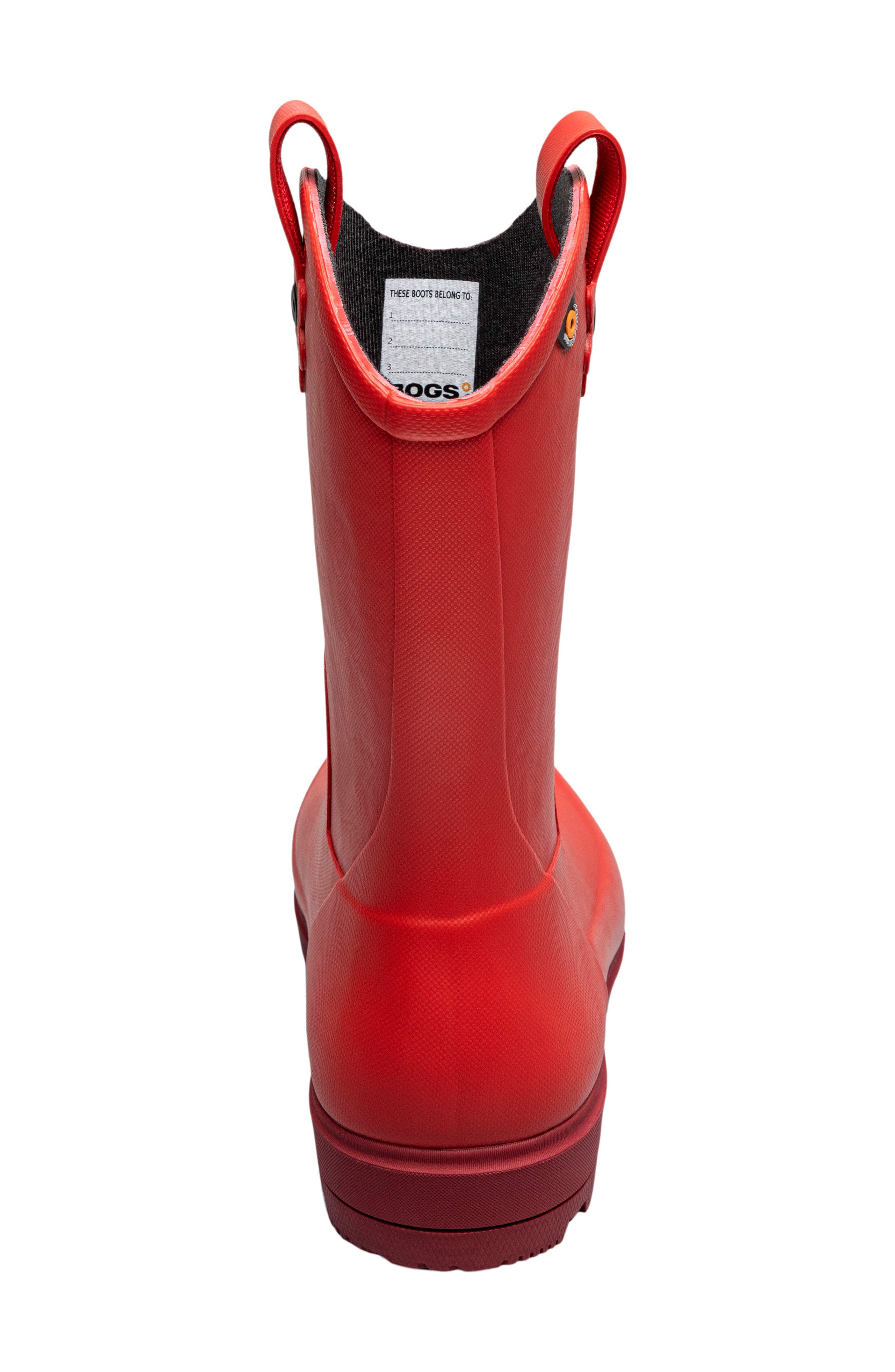 Kids' Lil Jolene Waterproof Rain Boot, Alternate, color, RED