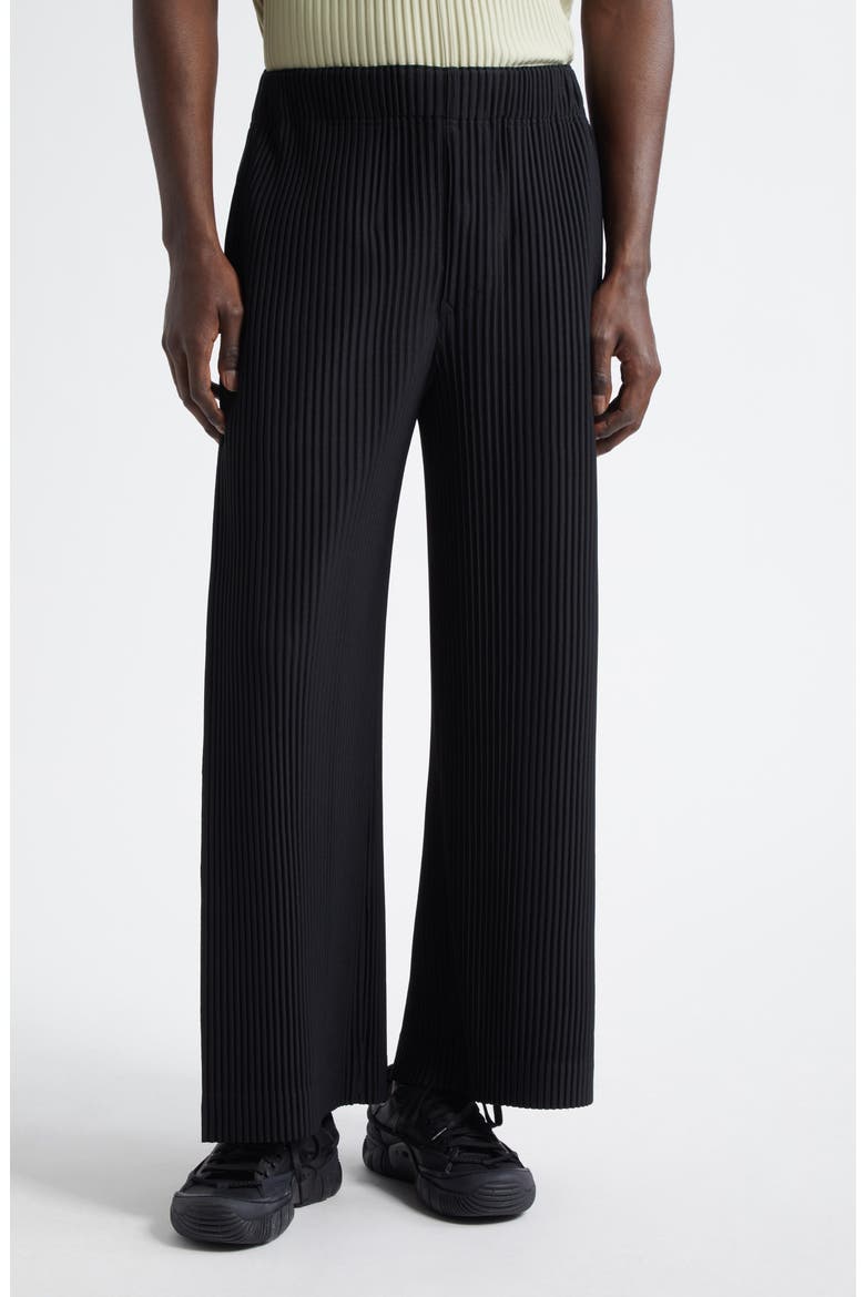 Monthly Colors May Pleated Wide Leg Pants (Men) | Nordstrom