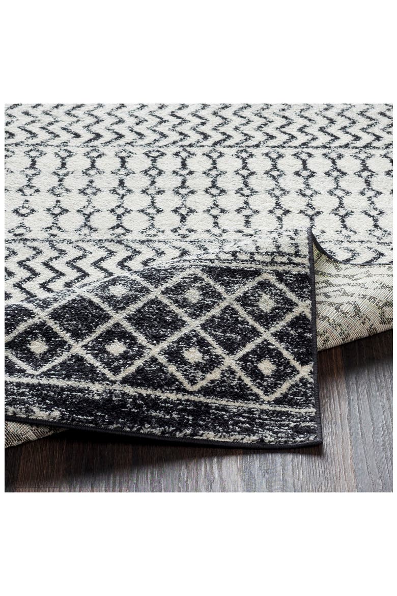 Elaziz Area Rug, Alternate, color, BLACK