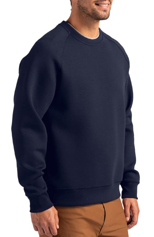 Cutter & Buck Roam Crewneck Pullover In Navy Blue
